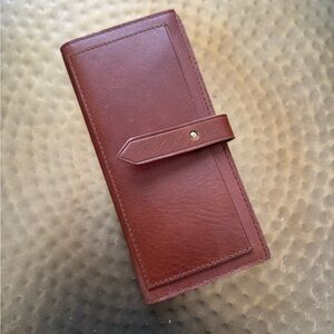 Madewell brown leather wallet